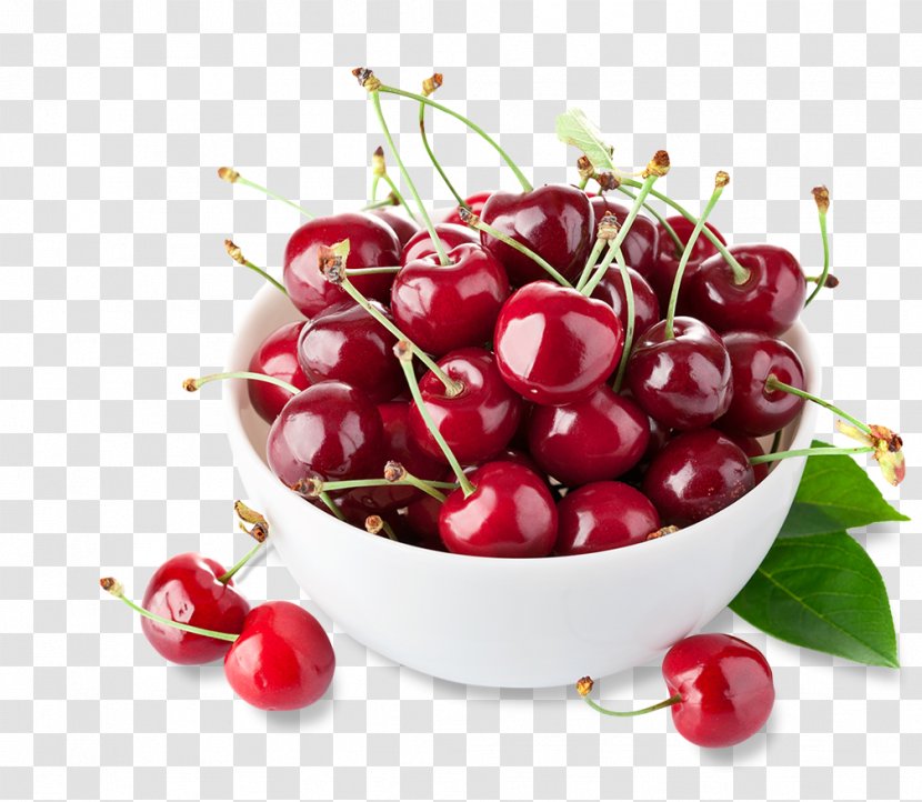 Berry Cherry Cerasus Kompot Fruit - Superfood - Fresh Cherries Transparent PNG