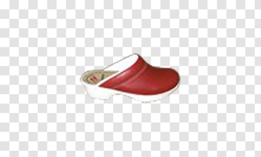 Clog Red Podeszwa White Footwear - Outdoor Shoe - Sandal Transparent PNG