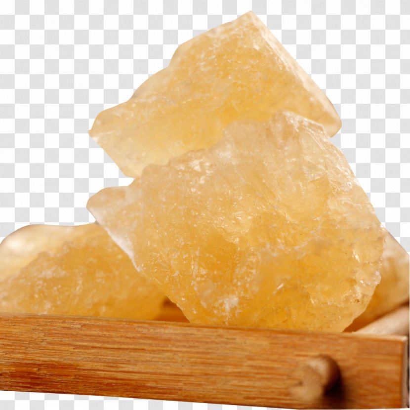 Rock Candy Yellow Sugar - Gum Arabic - Pure Sweet Transparent PNG