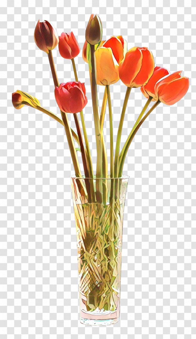 Tulip Vase Flower Bouquet - Cut Flowers - Stock Photography Transparent PNG