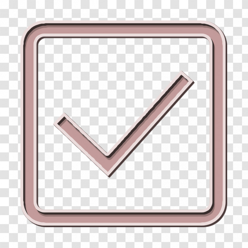 Web Design Icon Tick Icon Checkbox Icon Transparent PNG