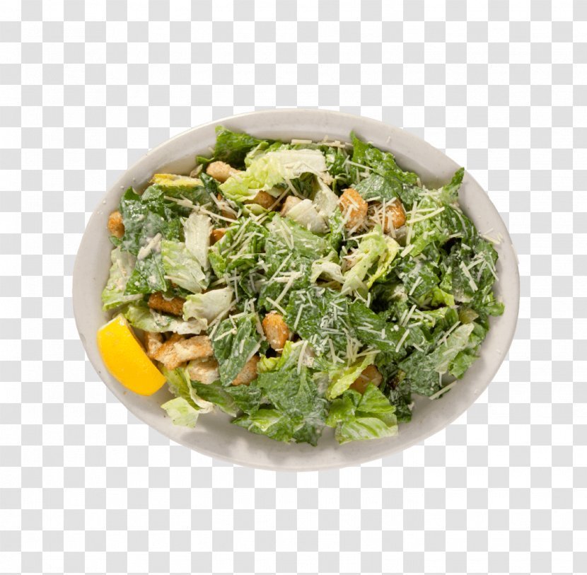 Caesar Salad Puget Sound Pizza Vegetarian Cuisine Garlic Bread - Crouton Transparent PNG