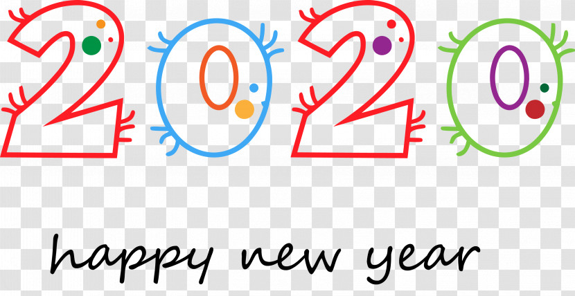 Happy New Year 2020 New Year 2020 New Years Transparent PNG