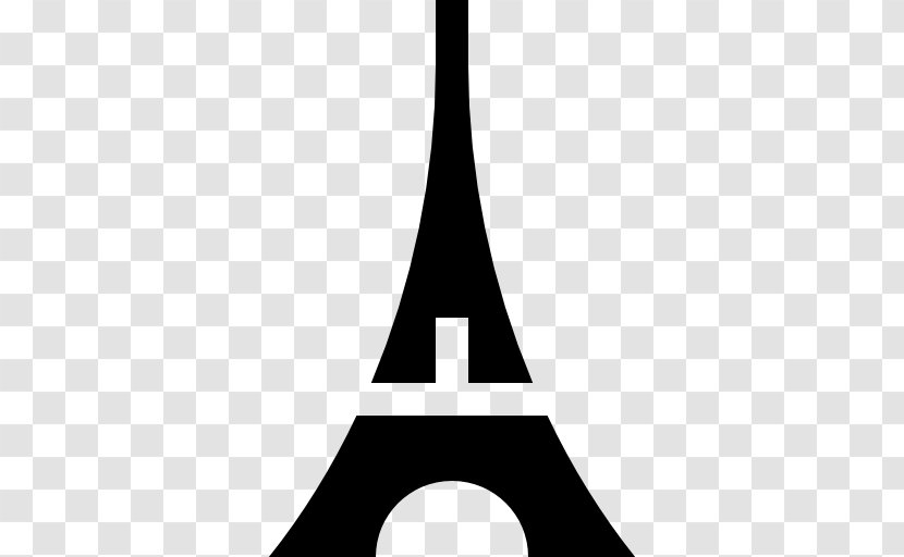 Eiffel Tower Silhouette Royalty-free - Black And White Transparent PNG