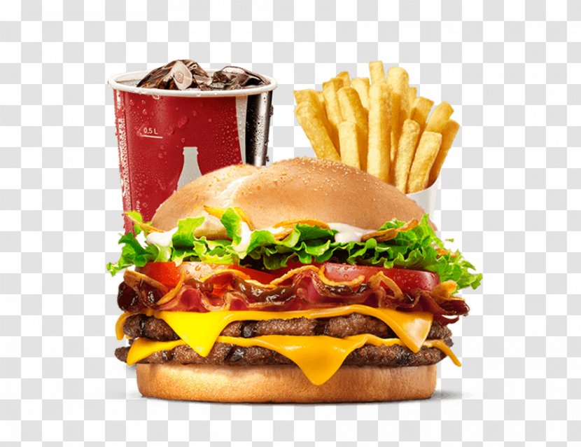 Whopper Cheeseburger Barbecue Sauce Bacon TenderCrisp - Breakfast Sandwich Transparent PNG