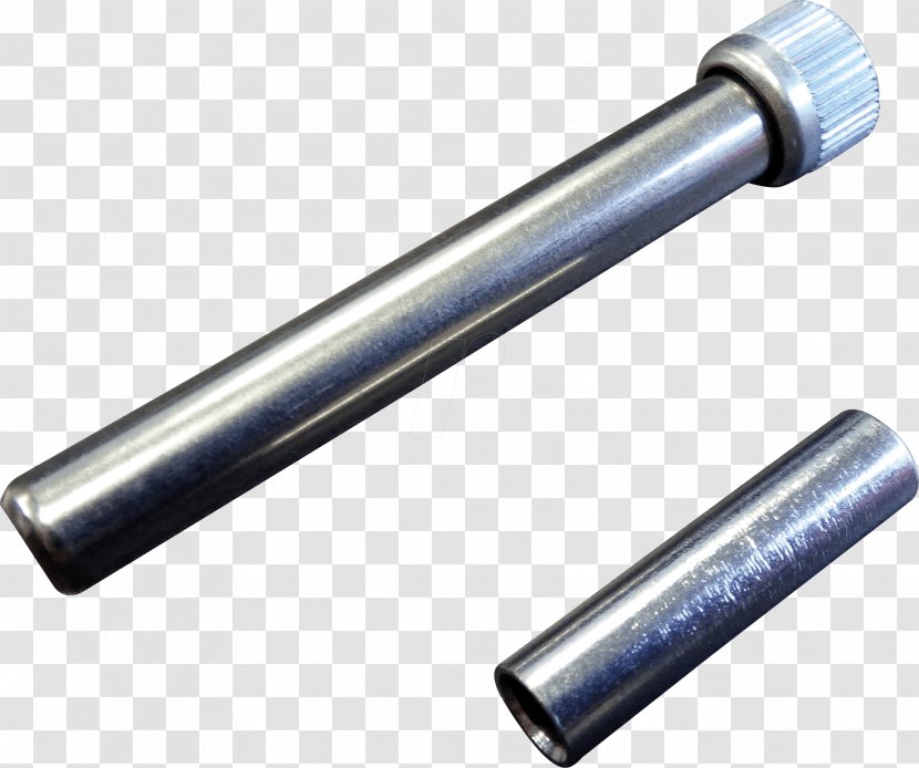 Fastener Steel Cylinder - Weller Transparent PNG