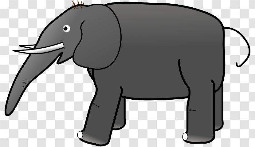 African Elephant Indian Clip Art - In The Room Transparent PNG