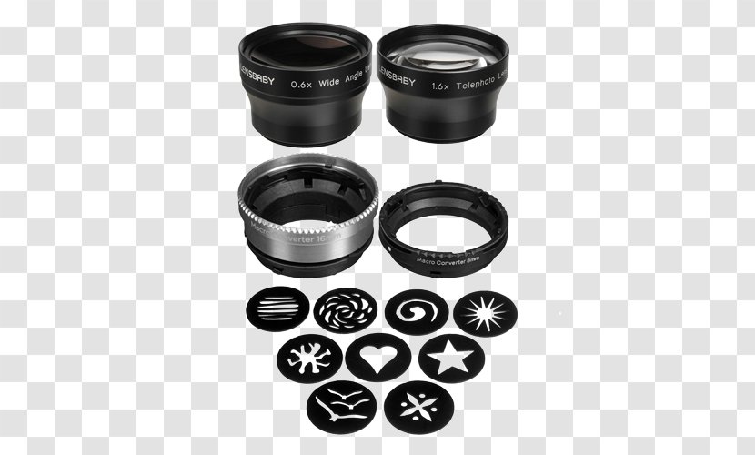 Camera Lens Lensbaby Teleconverter Photographic Filter Photography - Hardware Transparent PNG