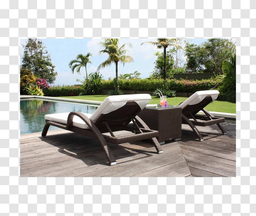Garden Furniture Table Chair Wicker - Couch - Sun Lounger Transparent PNG