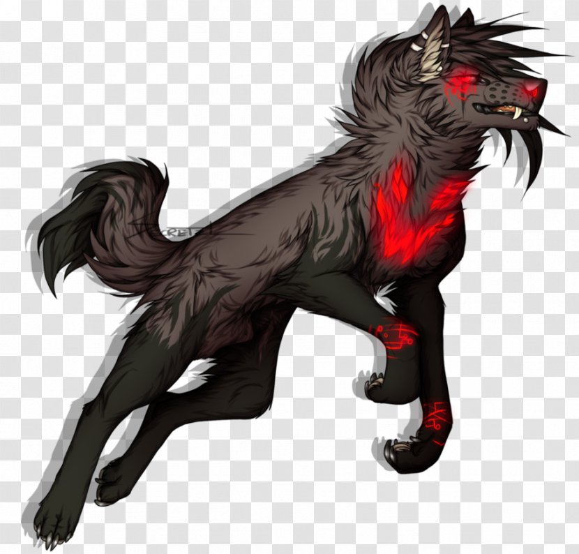 Werewolf Jersey Devil Art Dog Demon - Tail Transparent PNG