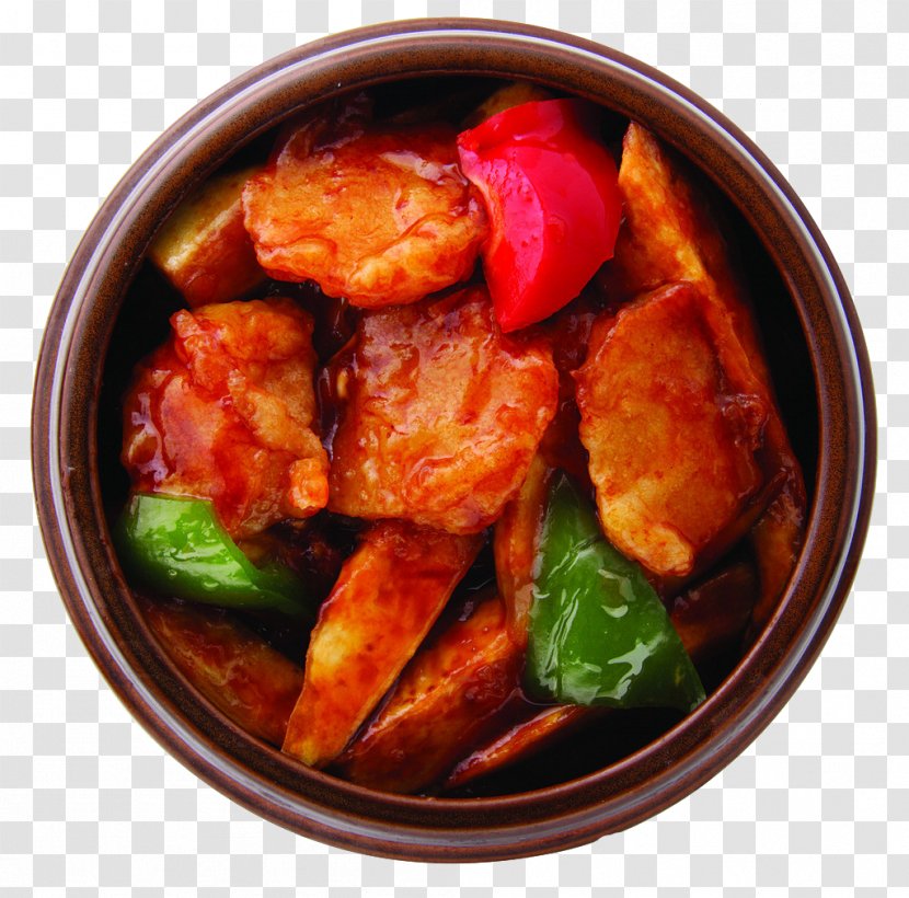 Sweet And Sour Asam Pedas Fish Recipe Dish - Gastronomy - Eggplant Protection Transparent PNG