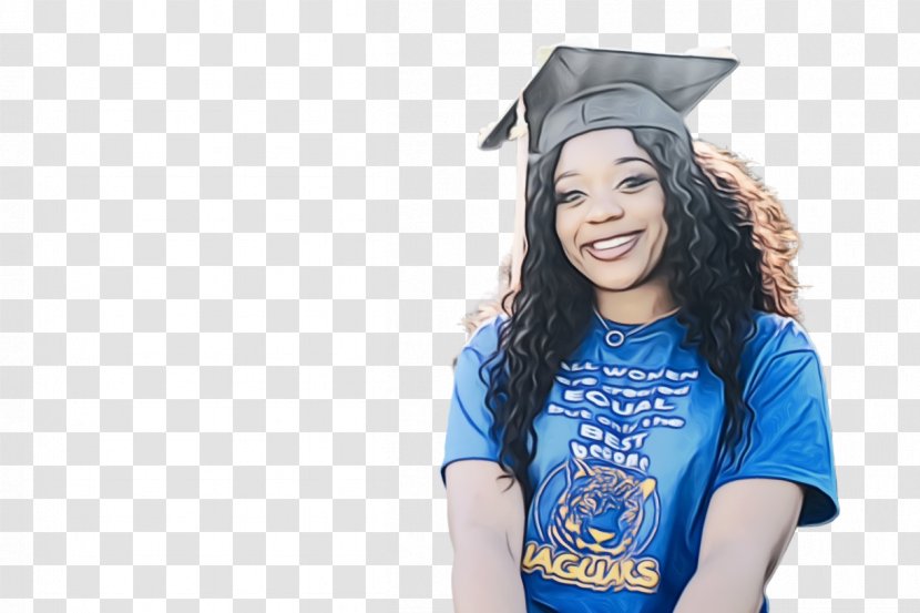 T-shirt Cap Outerwear Graduation Ceremony Academic Dress - Hat Transparent PNG