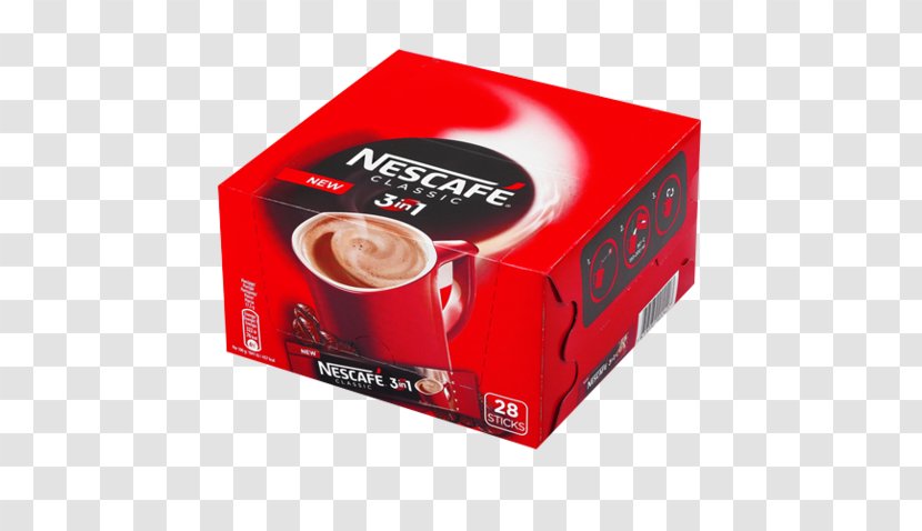 Instant Coffee Nescafé Nestlé NESCAFÉ 3in1 - Milk - Honeydew Cube Transparent PNG