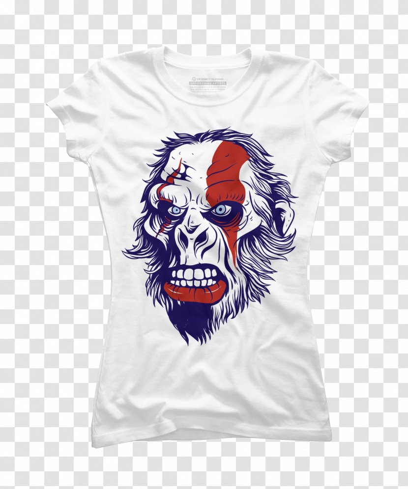 T-shirt Western Gorilla Ape Drawing Clothing - Active Shirt Transparent PNG