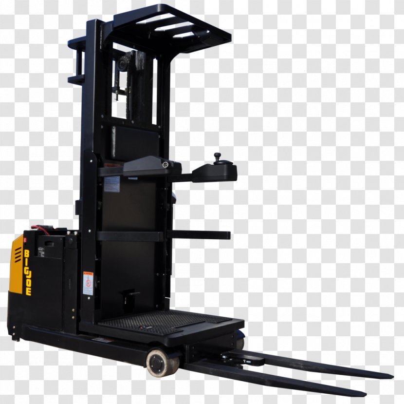 Order Picking Forklift Caterpillar Inc. Battery Charger Machine - Pallet Transparent PNG