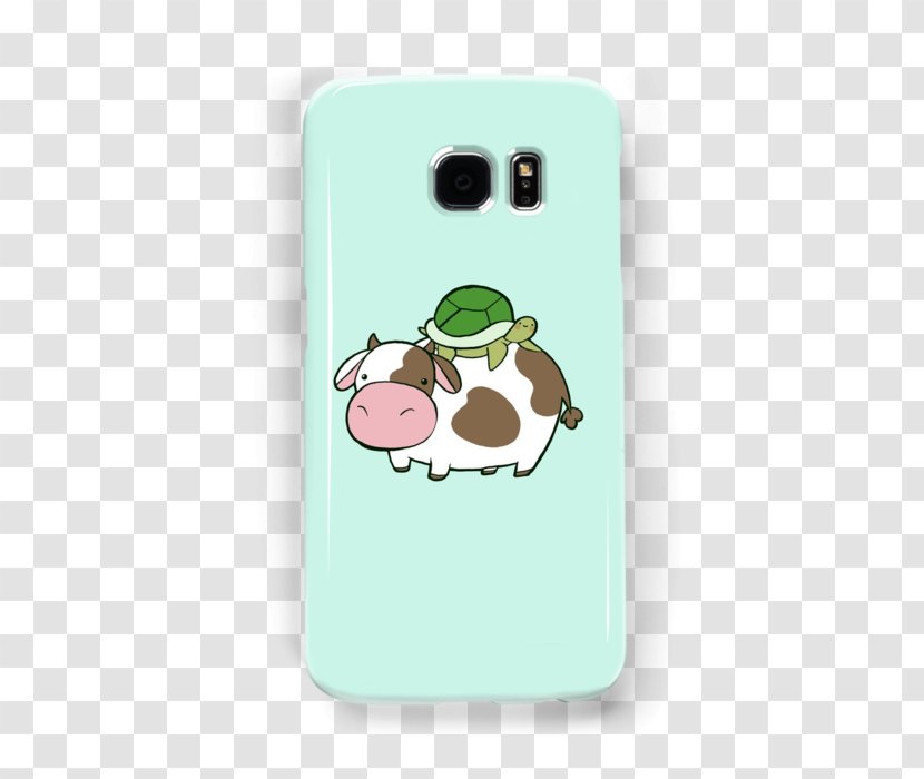 Green Mobile Phone Accessories Animal Character - Cow Skin Transparent PNG