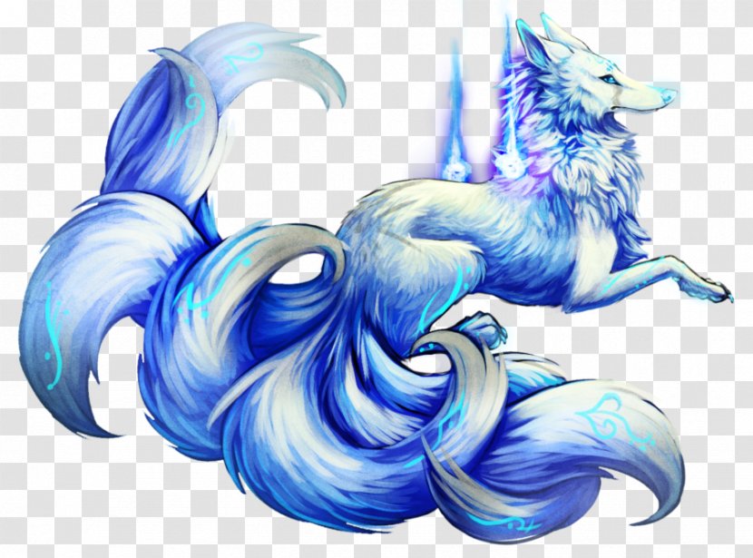 Nine-tailed Fox Gumiho Arctic Kitsune - Fictional Character Transparent PNG