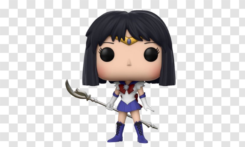 Sailor Saturn Pluto Funko Moon Chibiusa - Watercolor - Scary Terry Transparent PNG