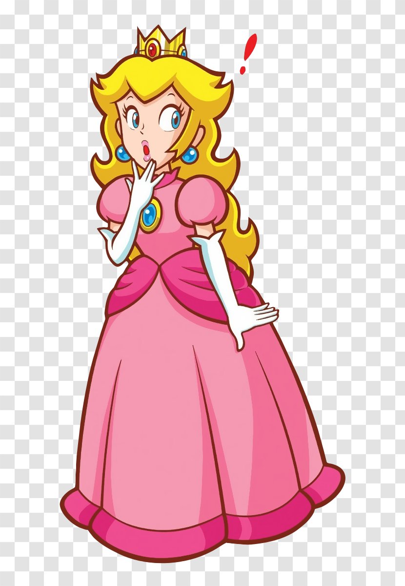 Super Princess Peach Mario Bros. - Costume Design Transparent PNG