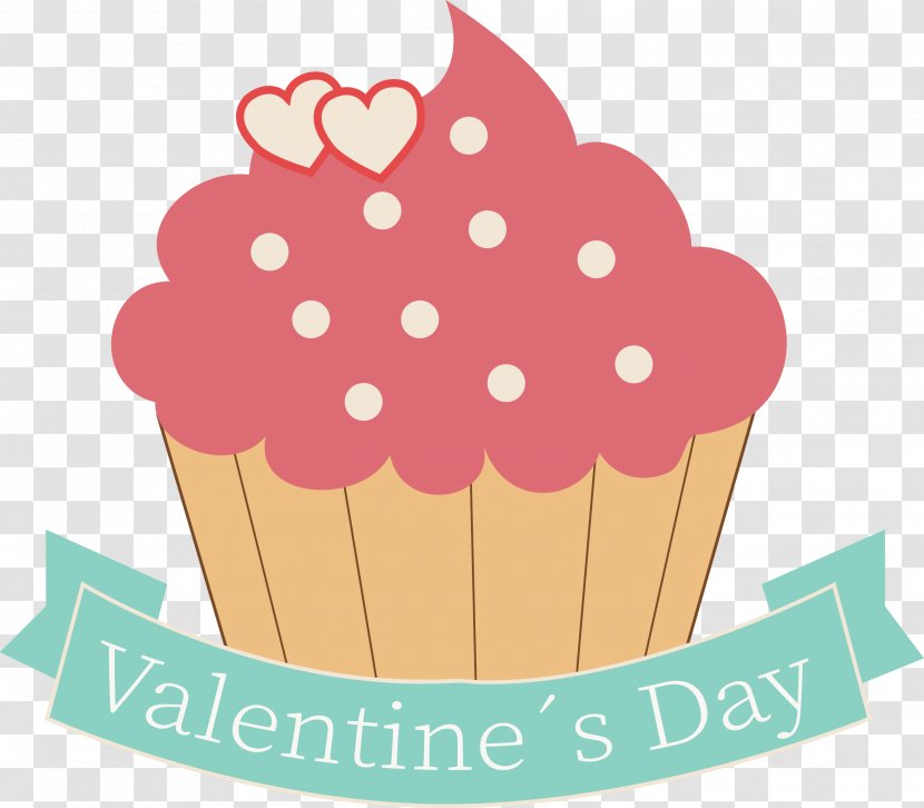 Cupcake Muffin - Royal Icing - Valentine 's Cup Transparent PNG