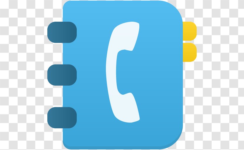 Blue Text Symbol Brand - Logo - Phonebook Transparent PNG