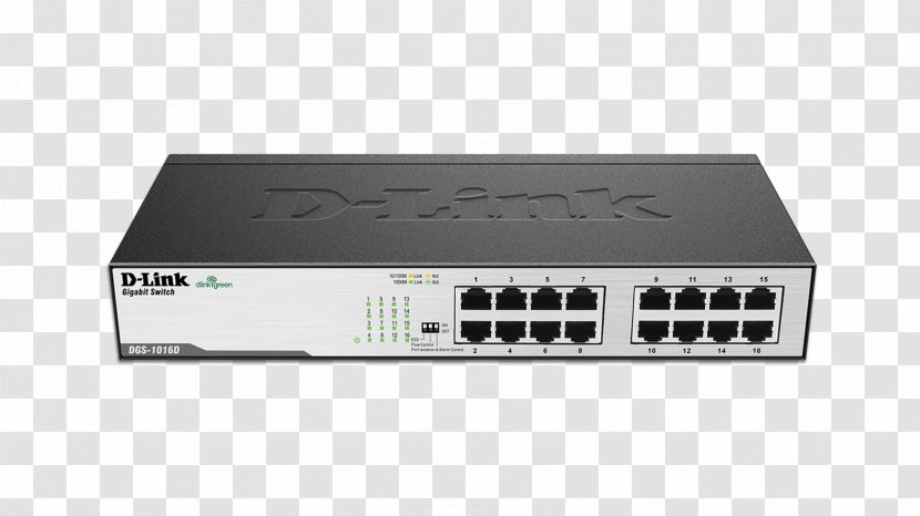 Gigabit Ethernet D-Link Network Switch Energy-Efficient - Bandwidth Transparent PNG
