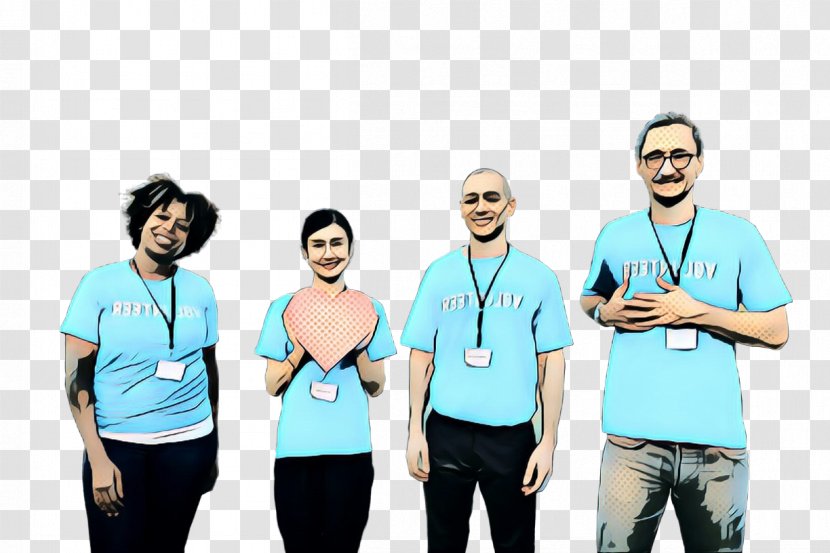 T-shirt Social Group Human Behavior Public Relations Shoulder - Tshirt Transparent PNG
