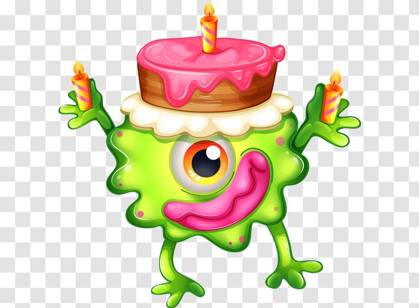 Birthday Cake Clip Art - Fictional Character Transparent PNG