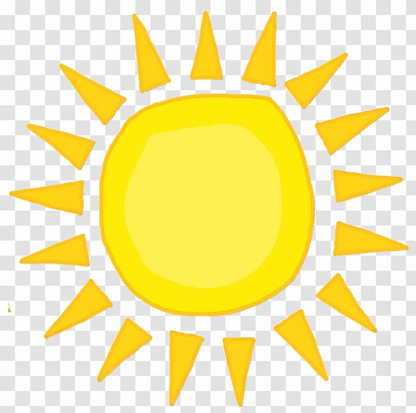 Sun Cartoon - Baby - Yellow Transparent PNG