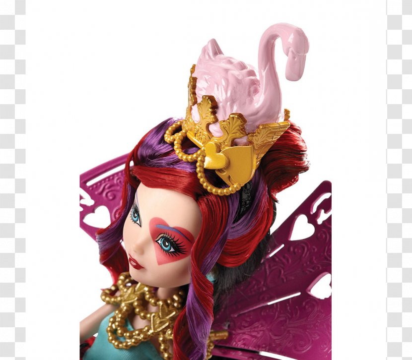 Amazon.com Ever After High Way Too Wonderland Lizzie Hearts Doll Toy - Figurine Transparent PNG