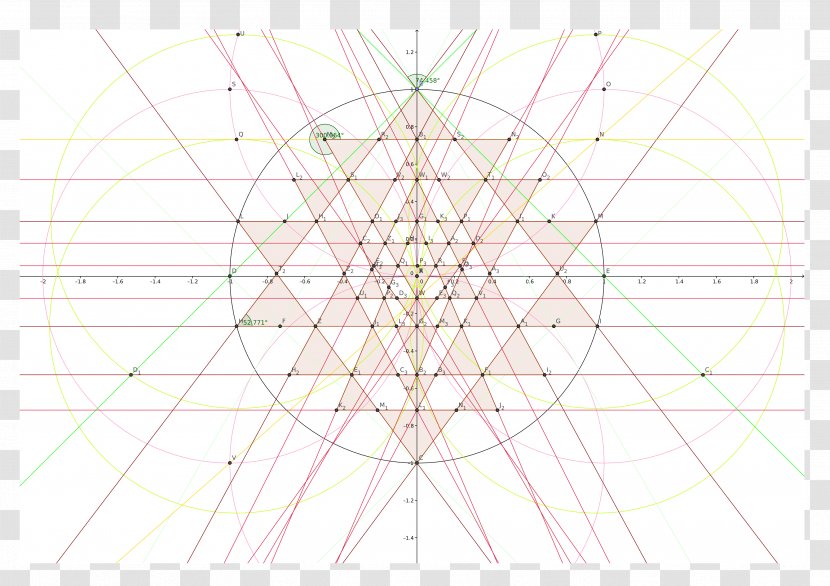 Symmetry Line Point Angle Pattern - Silhouette Transparent PNG