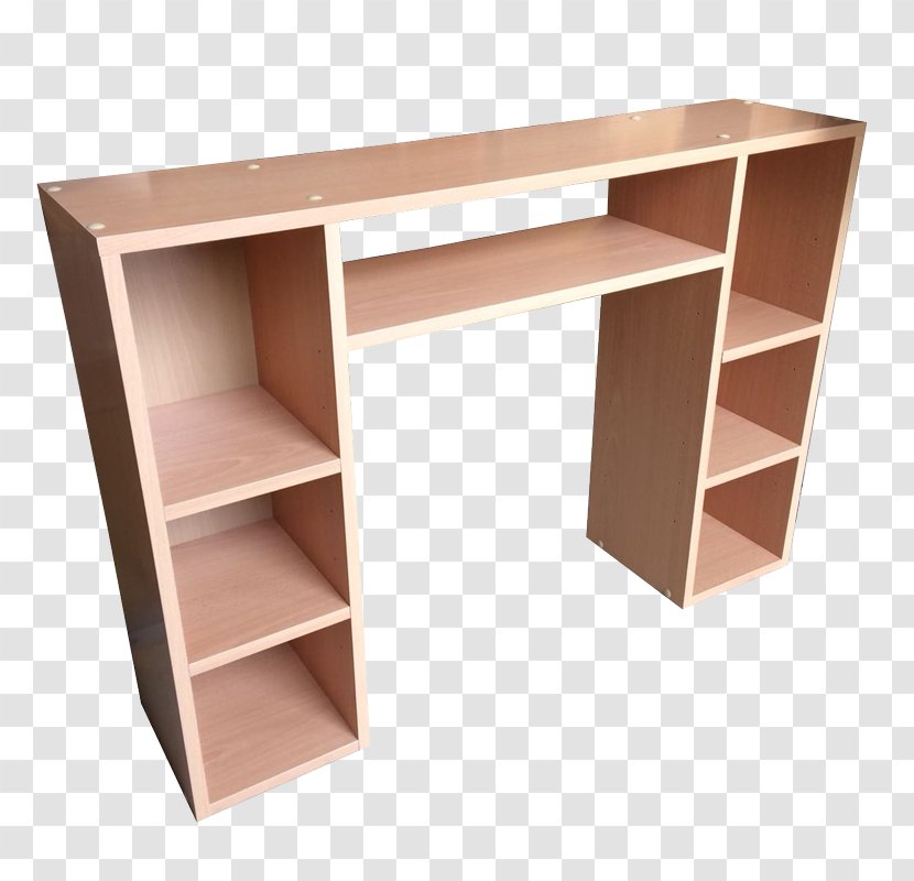 Shelf Angle Desk - Table - Legno Bianco Transparent PNG
