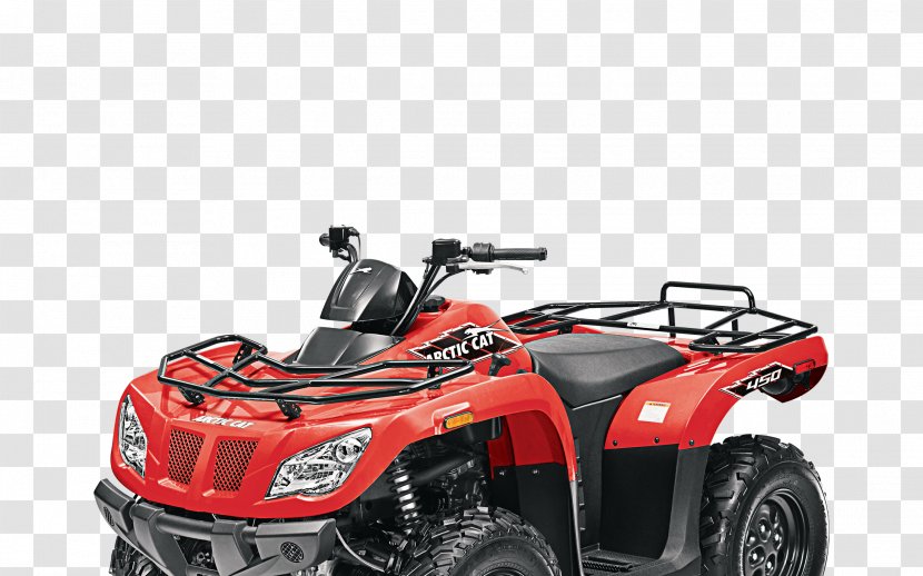 Car Arctic Cat All-terrain Vehicle Side By Motorcycle - Fourstroke Engine Transparent PNG
