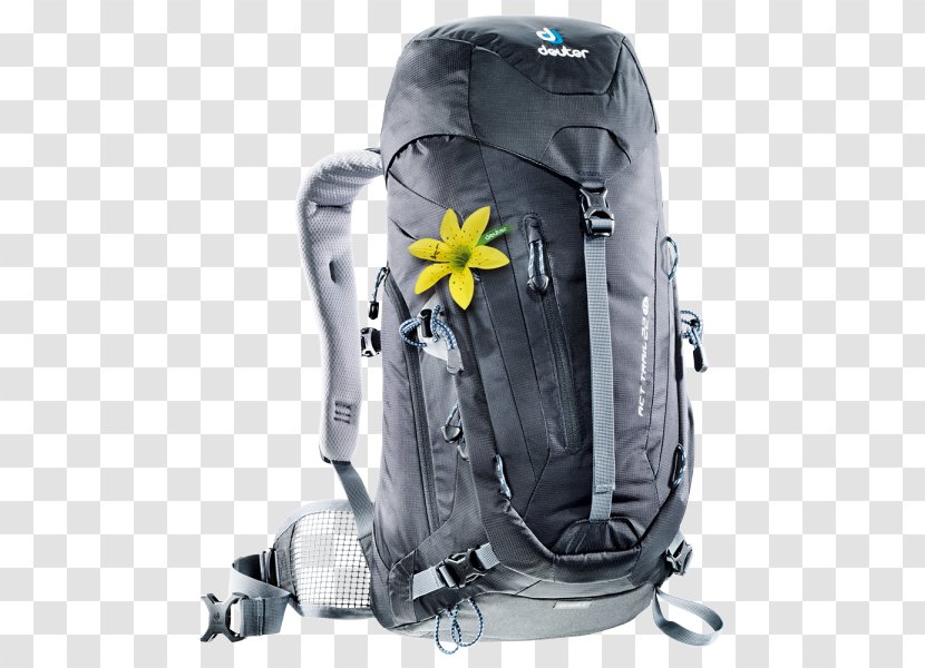 Deuter Sport Backpack ACT Trail 30 Hiking - Textile - Act Transparent PNG