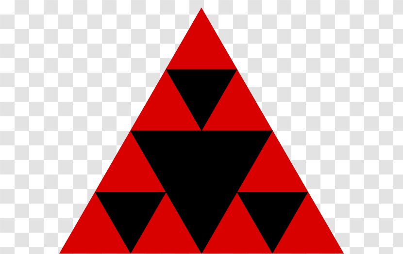 Sierpinski Triangle Mathematics Fractal - Rosetta Code Transparent PNG