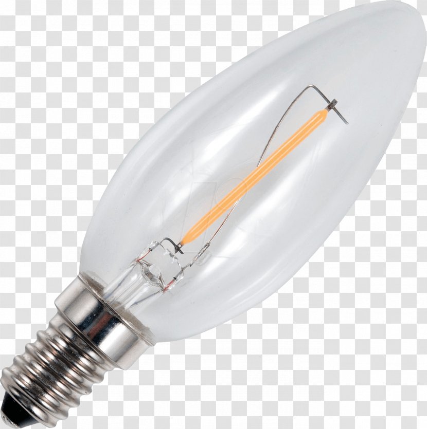 LED Filament Lamp Light-emitting Diode Edison Screw - Dimmer - Light Bulb Identification Transparent PNG