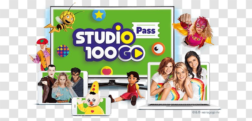 Studio 100 TV Television Proximus Group - Learning - Children Illustrations Transparent PNG