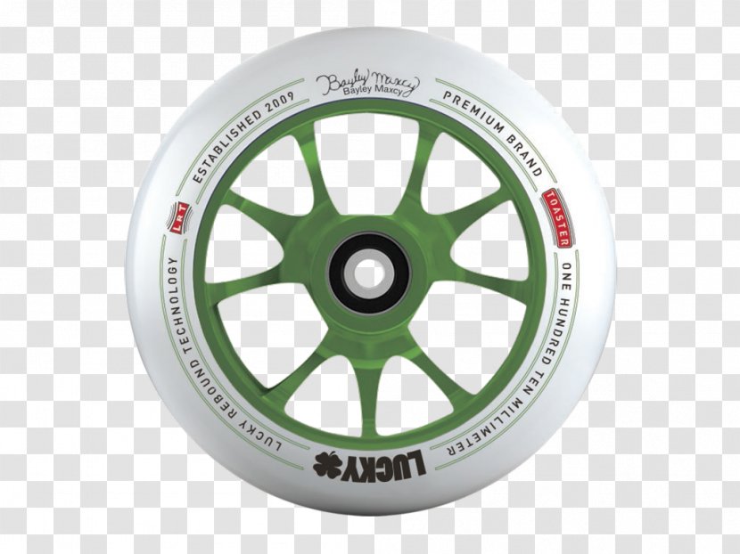 Kick Scooter Wheel Skateboard Freestyle Scootering - Lucky Transparent PNG