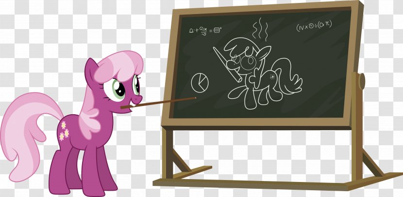 Horse Cartoon Character Pink M Font - Vertebrate Transparent PNG