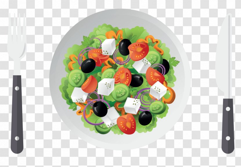 Greek Salad Vegetable Feta Cheese - Bell Pepper Transparent PNG