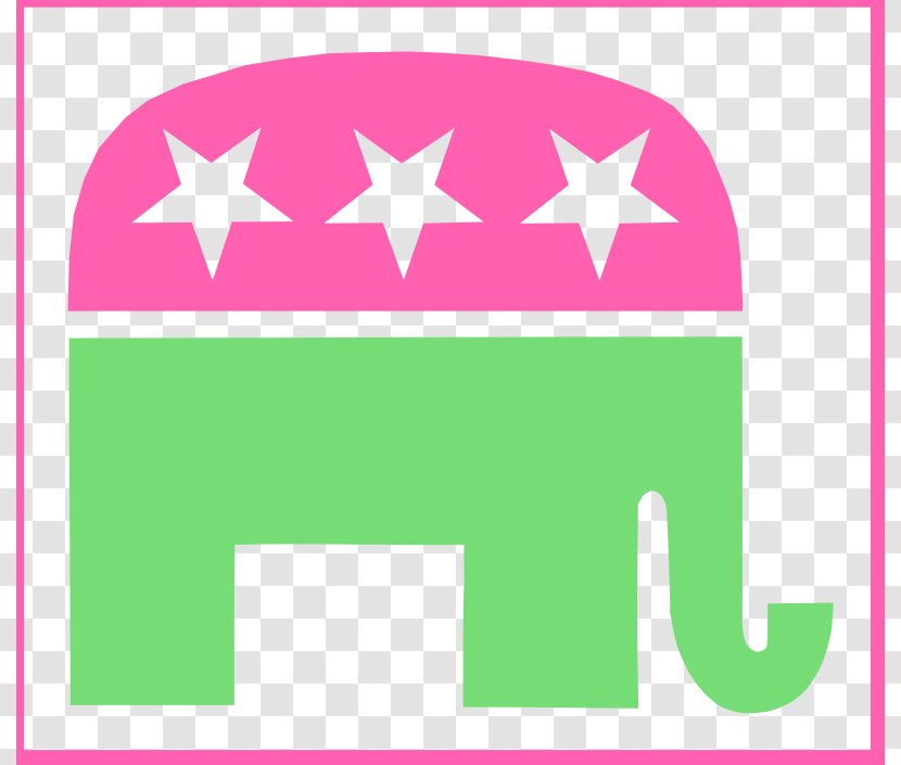 United States Republican Party Election Political Clip Art - Pink - Support System Cliparts Transparent PNG