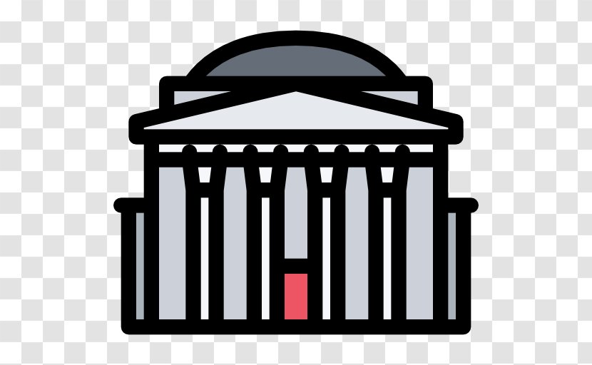 Pantheon Piazza Della Rotonda Monument Clip Art - Logo Transparent PNG