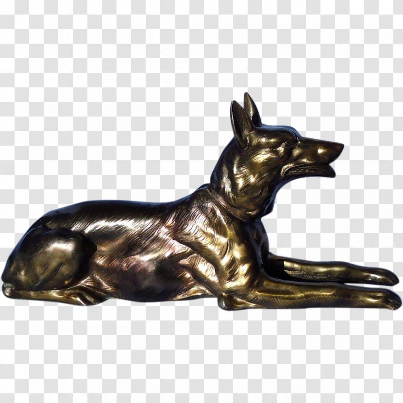 Dog Breed German Shepherd Malinois Airedale Terrier Bronze Sculpture Transparent PNG