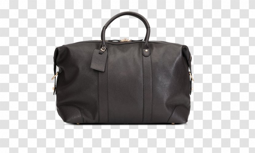 Handbag Baggage Leather Messenger Bags - Hand Luggage - Brown Bag Transparent PNG
