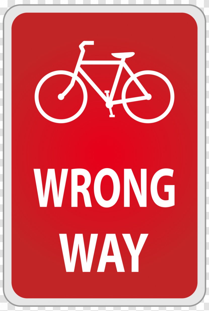 Bicycle Road Trail Cycling Segregated Cycle Facilities - Logo - Wrong Transparent PNG