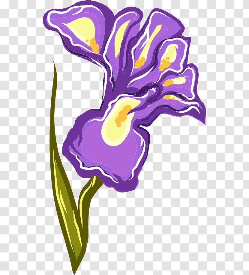 Petal Flower Clip Art - Violet Transparent PNG