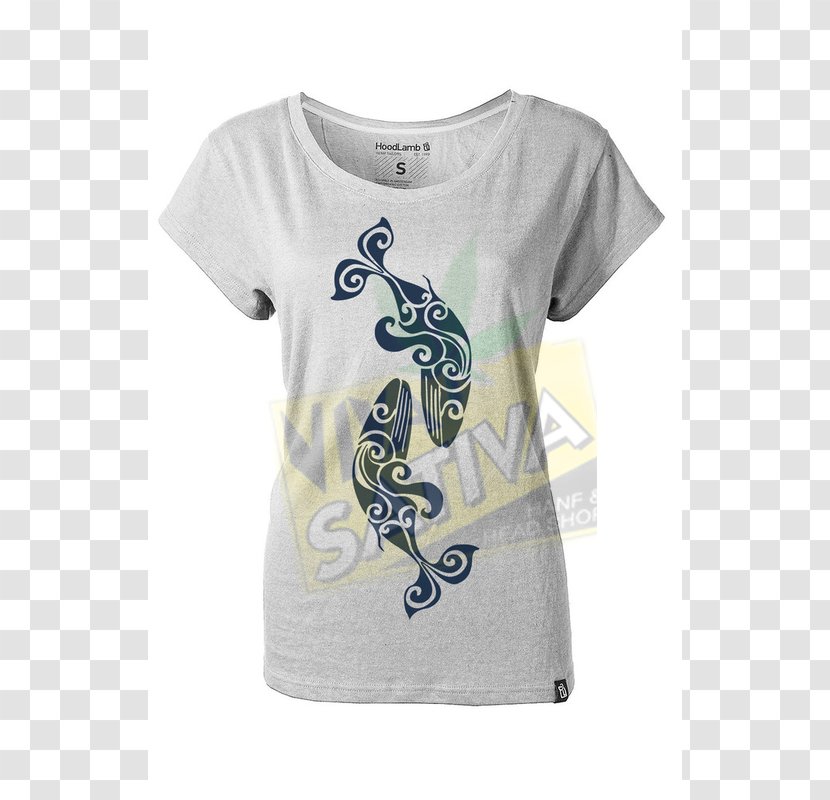 T-shirt Hoodie Clothing Organic Cotton Sleeve - Nature Sea Animals Dolphin Transparent PNG