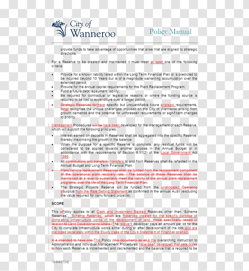 City Of Wanneroo Document Line Font - Text Transparent PNG