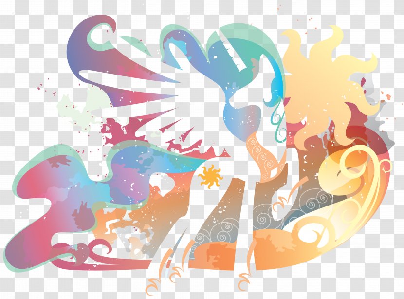 Princess Celestia Twilight Sparkle Luna Cadance Pony - Frame - Samba Transparent PNG