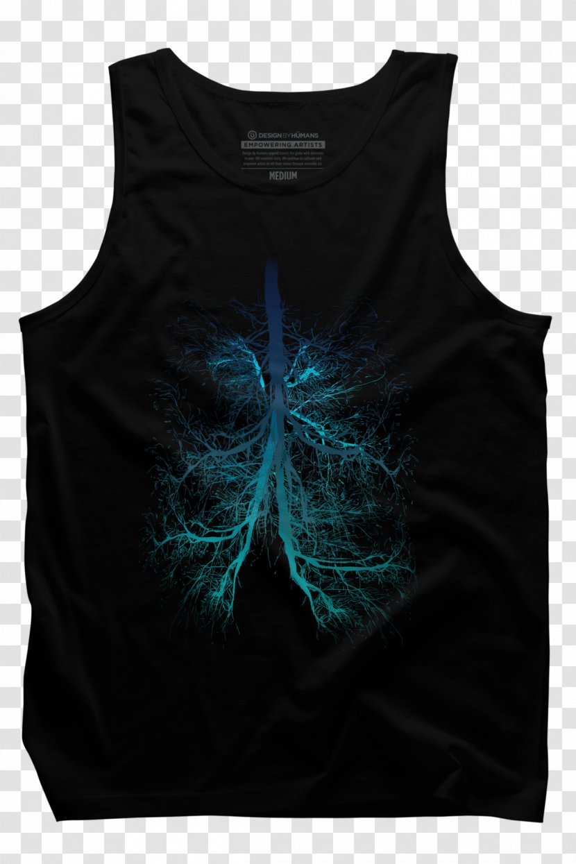 Electric Blue Teal Samsung Galaxy S8 T-shirt Aqua-Lung - Art - Lung Transparent PNG